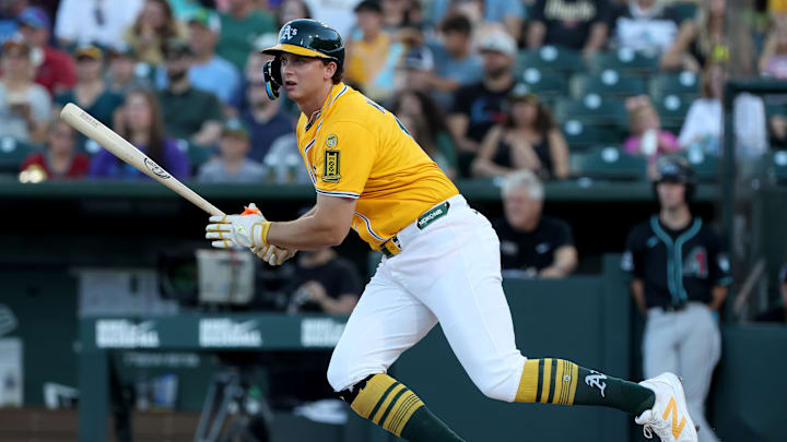 Athletics first baseman Nick Kurtz is a great prop target on Friday.