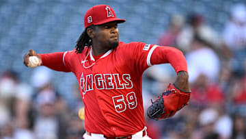 Atlanta Braves v Los Angeles Angels