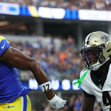 Los Angeles Rams wide receiver Davante Adams.