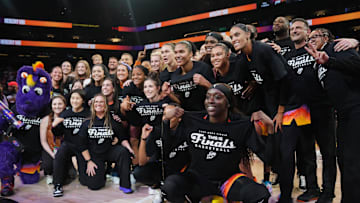 The Mercury advanced to the Finals on Sunday after defeating the Lynx 86-81.