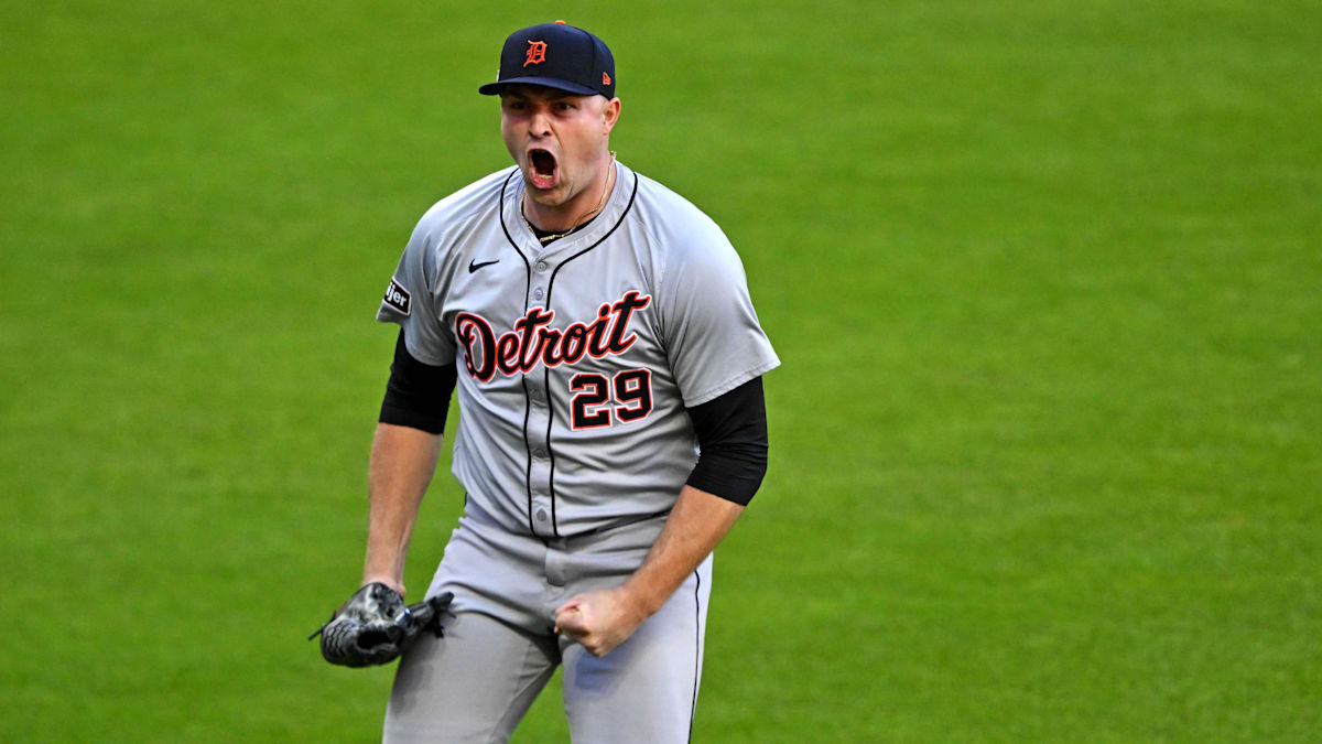 Tigers' Tarik Skubal Got Admonishing Text From His Mom After NSFW Moment in  ALDS