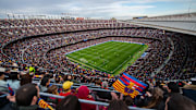 Le Camp Nou toujours en travaux...