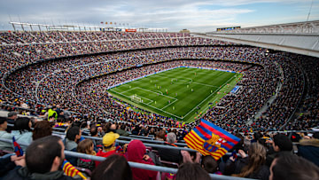 Le Camp Nou toujours en travaux...