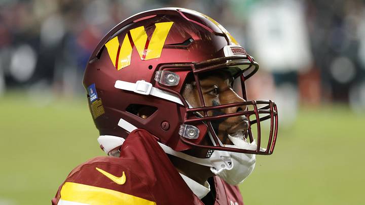Washington Commanders wide receiver Treylon Burks 