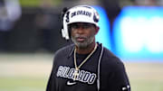 Buffaloes coach Deion Sanders addressed the media after Colorado's 53-7 blowout loss to Utah.