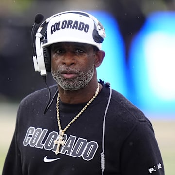 Buffaloes coach Deion Sanders addressed the media after Colorado's 53-7 blowout loss to Utah.