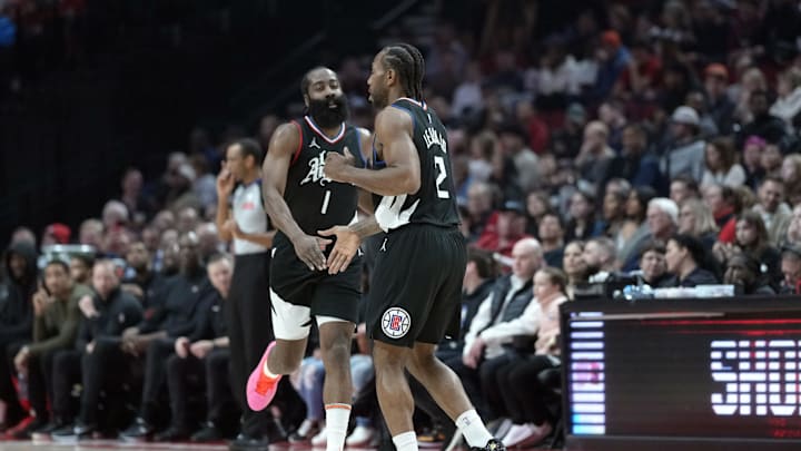 James Harden, Kawhi Leonard, LA Clippers