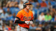 Baltimore Orioles catcher Adley Rutschman.