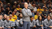 West Virginia University head coach Mark Kellogg