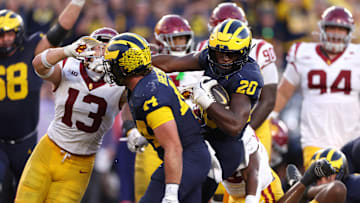 Kalel Mullings, Mason Cobb, Michigan Wolverines, USC Trojans