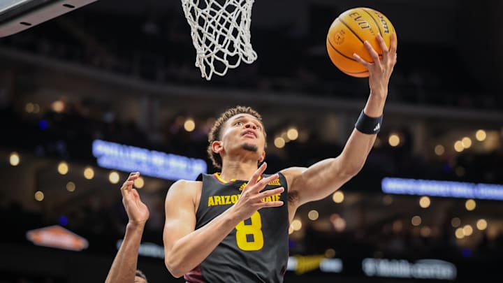 Arizona State Sun Devils forward Basheer Jihad (8) has entered the transfer portal.