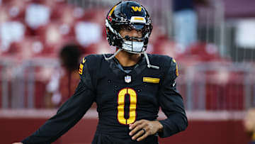 Washington Commanders QB Marcus Mariota