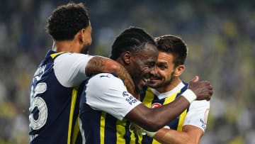 Fenerbahçe oyuncularının gol sevinci