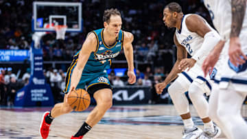 Dec 4, 2022; Detroit, Michigan, USA; Detroit Pistons forward Bojan Bogdanovic (44) drives with the