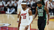 Butler se vio disminuido y el Heat fue claramente superado por los Celtics