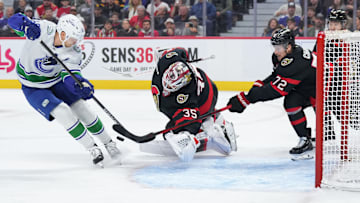 Thomas Chabot, Elias Pettersson, Linus Ullmark
