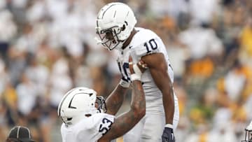 Penn State Nittany Lions running back Nicholas Singleton (10)
