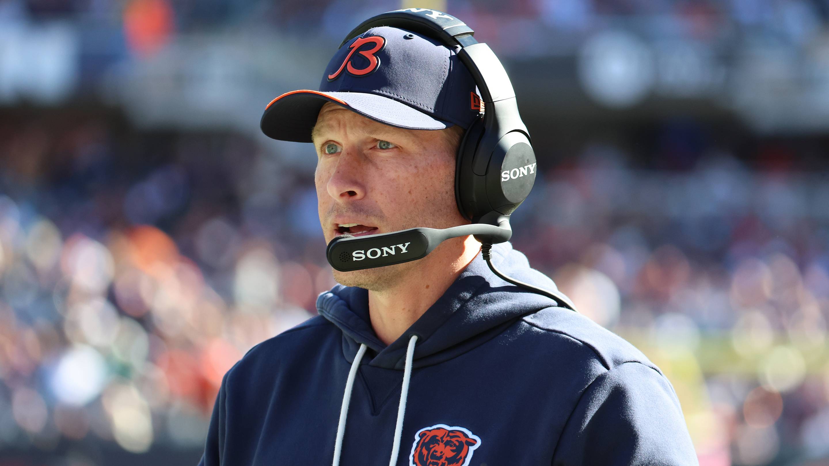 Ben Johnson Mic'd Up Video Shows Chicago Bears Coach's Hilarious Tendencies