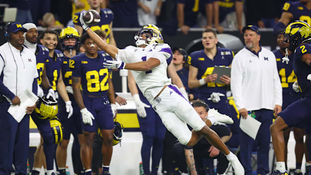 Washington receiver Rome Odunze.