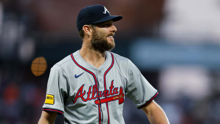 Atlanta Braves pitcher Chris Sale was masterful against the San Francisco Giants on Monday night.