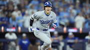 Nov 1, 2025; Toronto, Ontario, CAN; Los Angeles Dodgers two-way player Shohei Ohtani (17) 