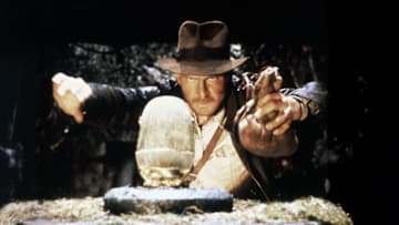 On the Set of "Raiders of the Lost Ark"