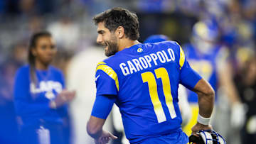Los Angeles Rams quarterback Jimmy Garoppolo (11)