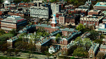 Harvard ranks third on the list.