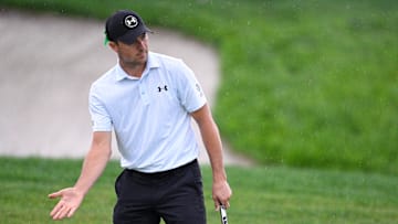 Jordan Spieth during the second round of the 2025 edition of The CJ Cup Byron Nelson at TPC Craig Ranch