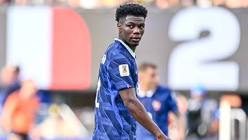 Aurelien Tchouameni ist aus der französischen Zentrale nicht wegzudenken Aurelien Tchouameni ist aus der französischen Zentrale nicht wegzudenken