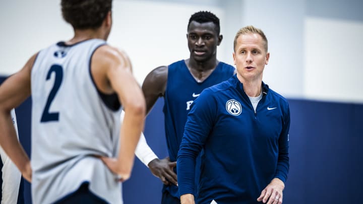 BYU head coach Kevin Young