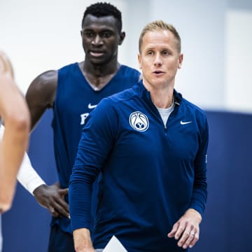 BYU head coach Kevin Young