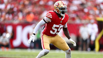 San Francisco 49ers linebacker De'Vondre Campbell (59)
