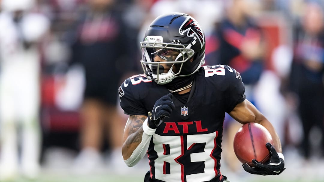 Atlanta Falcons wide receiver/return man Deven Thompkins 
