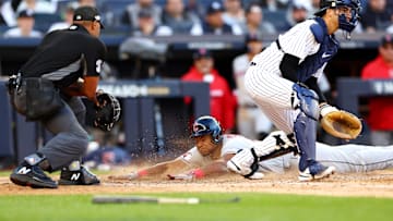 Division Series - Cleveland Guardians v New York Yankees - Game Two, Oscar Gonzalez