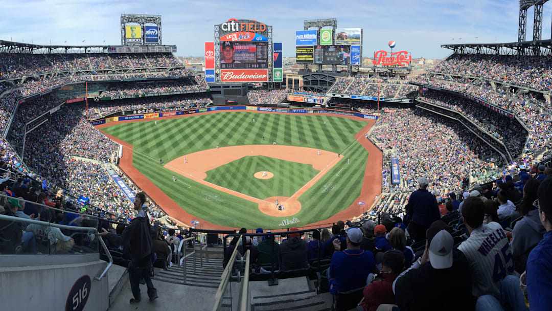 Baseball. MLB. New York Mets Vs Miami Marlins, Citi Field, New York. USA.