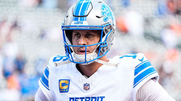 Detroit Lions quarterback Jared Goff 