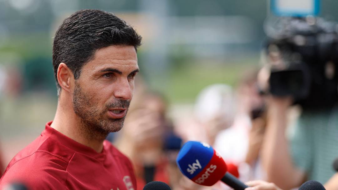 Arsenal manager Mikel Arteta