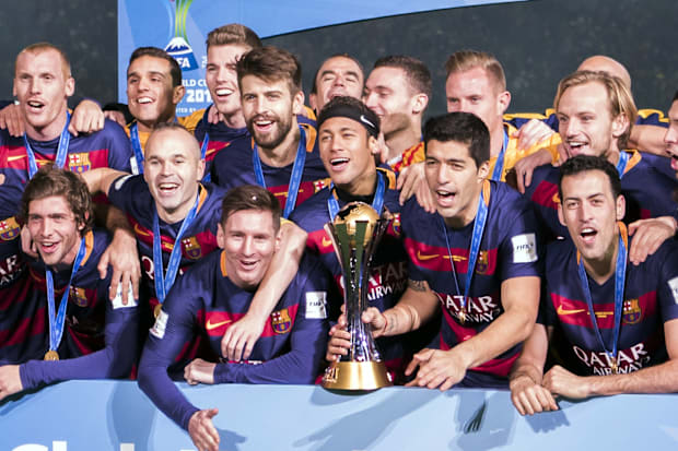 Messi has won the Club World Cup three times.