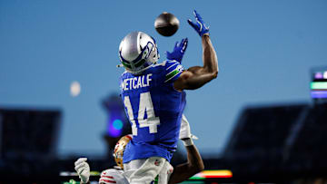 DK Metcalf of the Seattle Seahawks