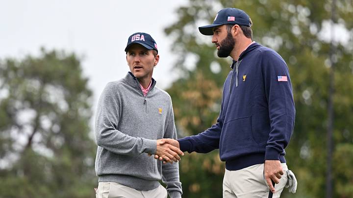 Russell Henley, Scottie Scheffler - 2024 Presidents Cup