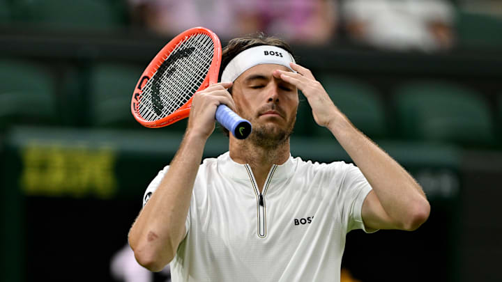 Taylor Fritz at Wimbledon 2025