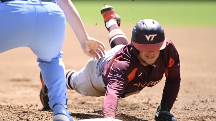 Virginia Tech outfielder Gavin Cross.