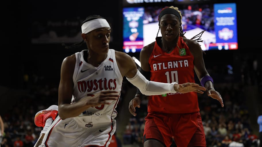The Dream are road favorites against the Mystics on Sunday. | Geoff Burke-Imagn Images