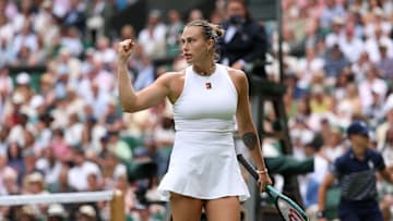 Aryna Sabalenka at Wimbledon 2025