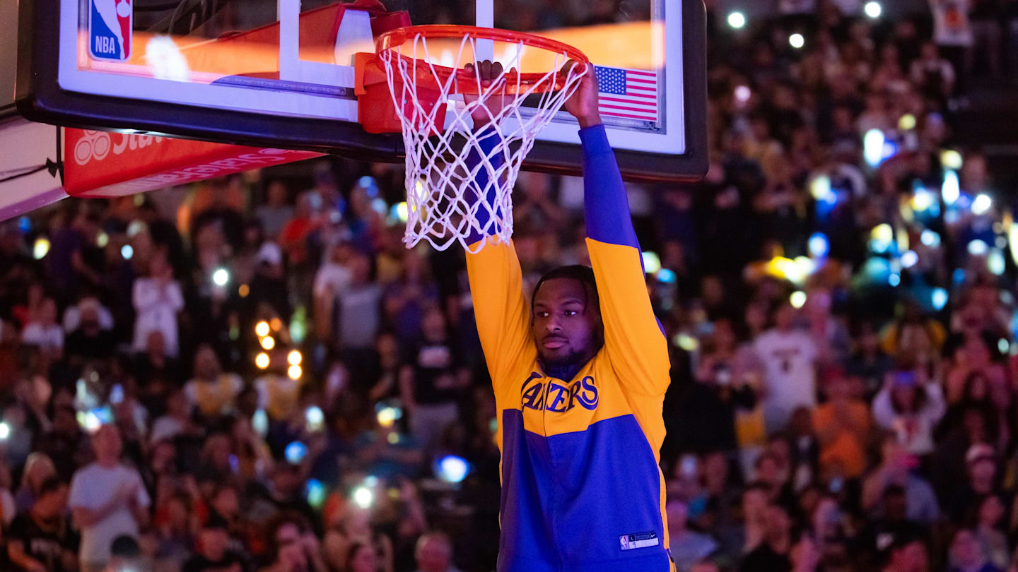 NBA Fans React To Bronny James’ Performance In Pelicans-Lakers Game