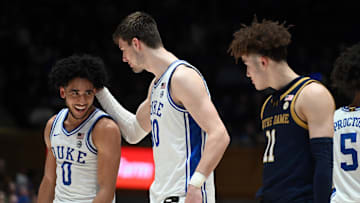 Former Duke Basketball players Jared McCain and Kyle Filipowski