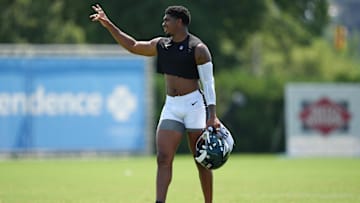 Philadelphia Eagles linebacker Jihaad Campbell (30)