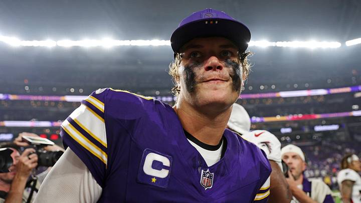 Minnesota Vikings quarterback J.J. McCarthy