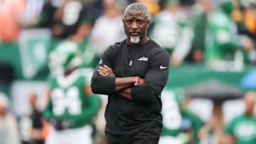 New York Jets head coach Aaron Glenn